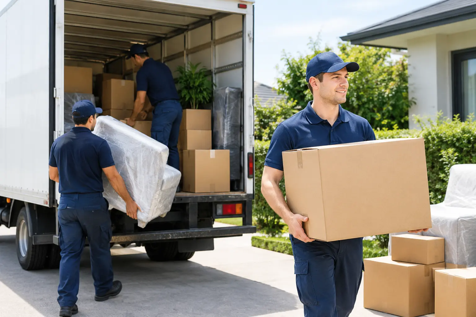 Are there any cost-saving strategies when hiring office movers in Auckland? What services do moving companies in Auckland typically offer?